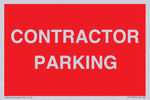 CONTRACTOR PARKING